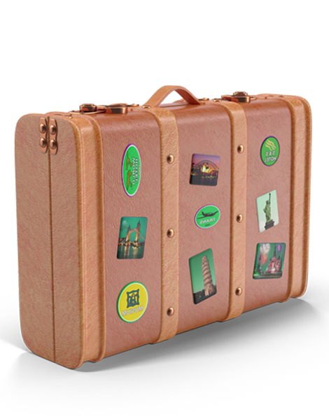 Travel Suitcase Bag